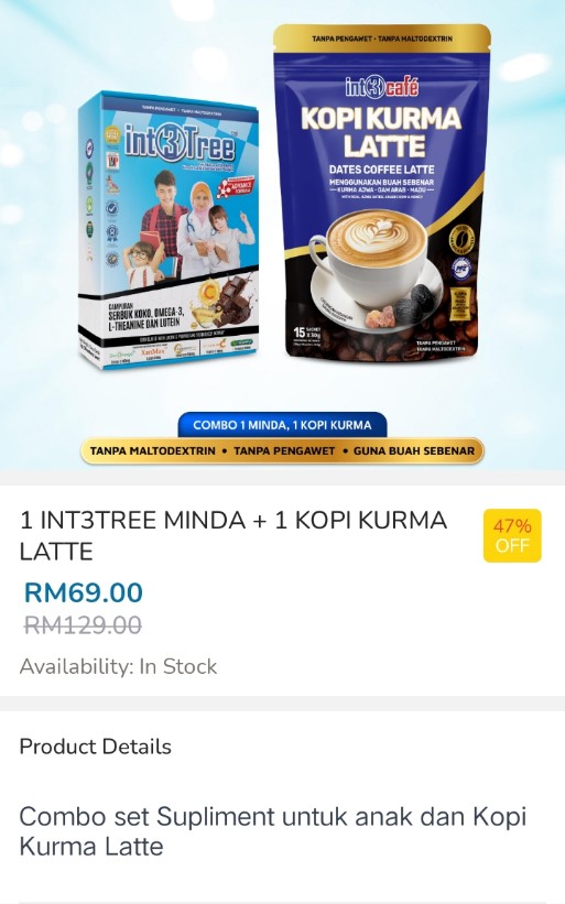 PRODUK INT3TREE