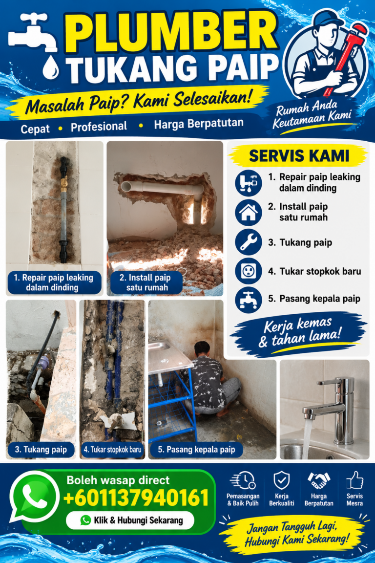 PLUMBER TUKANG PAIP