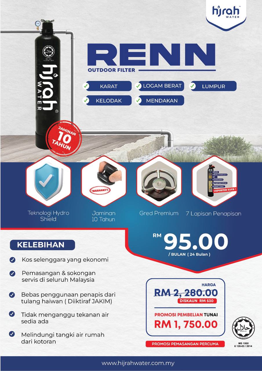 Air berKarat❓ Keruh❓sampai bila❓❓ Ikhtiar Dulu, Ini Solusinya