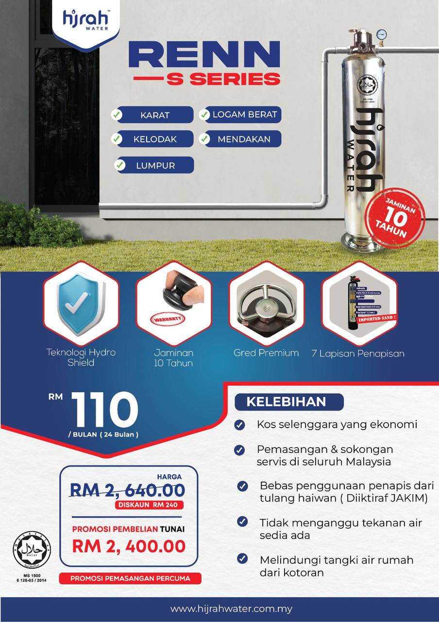 Air berKarat❓ Keruh❓sampai bila❓❓ Ikhtiar Dulu, Ini Solusinya