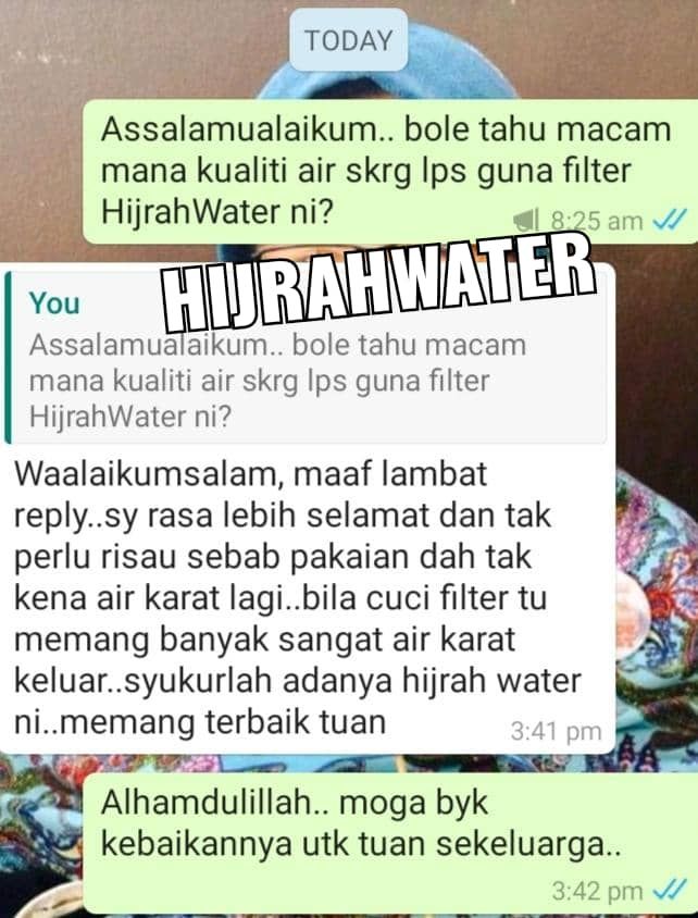 Air berKarat❓ Keruh❓sampai bila❓❓ Ikhtiar Dulu, Ini Solusinya