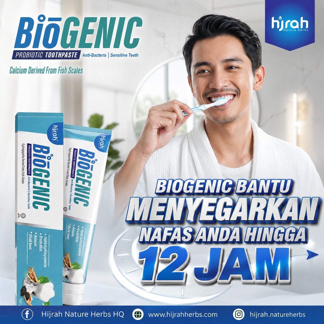 Biogenic Probiotic Toothpaste