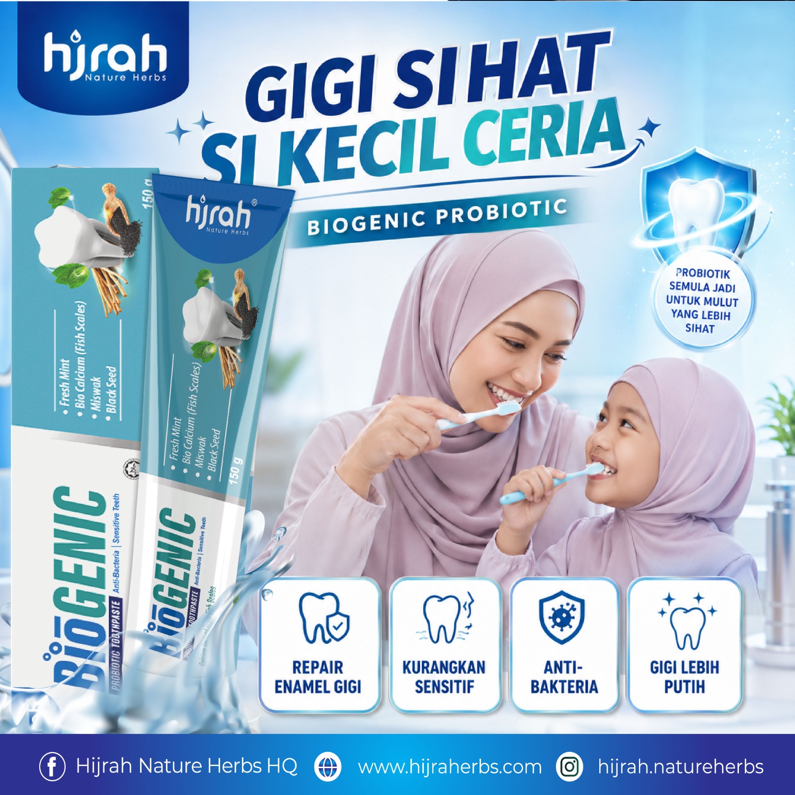 Biogenic Probiotic Toothpaste