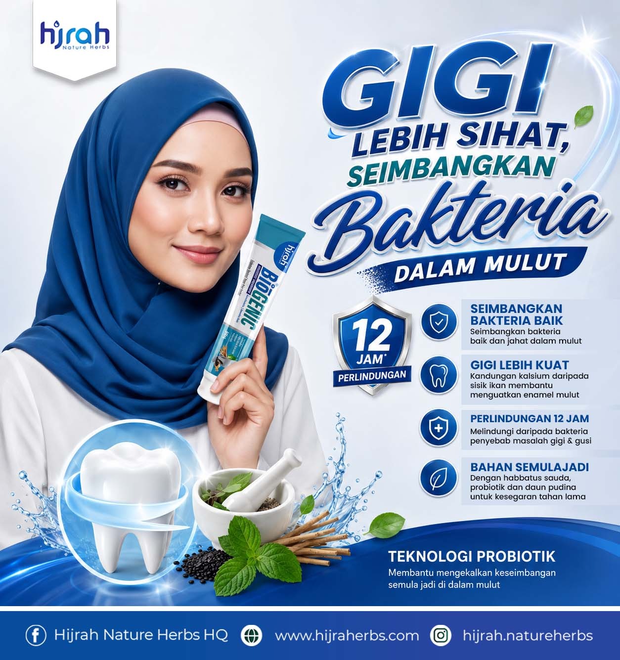 Biogenic Probiotic Toothpaste