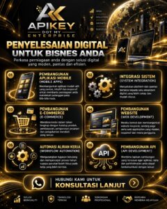Perkhidmatan buat website, mobile apps, sistem perniagaan sendiri dan lain-lain