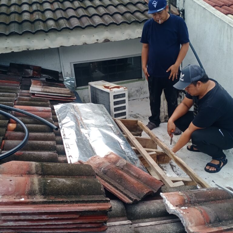 Renovation and plumbing repair rumah